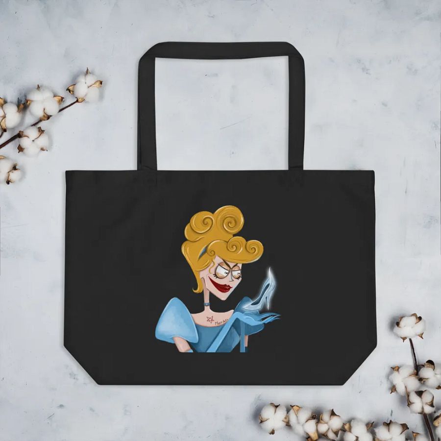 Sinisterella Graphic Printed Tote Bag product image (3)