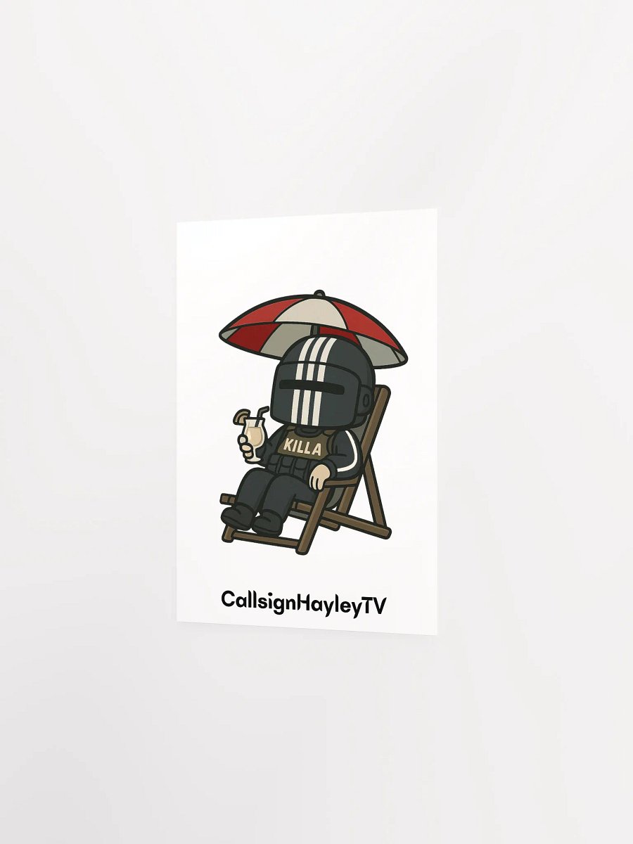 Beach Day Boss – Relaxing Killa Poster product image (7)