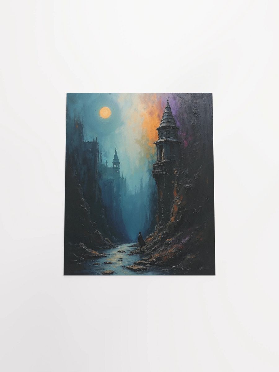 The Path Between Shadows Matte Poster product image (25)