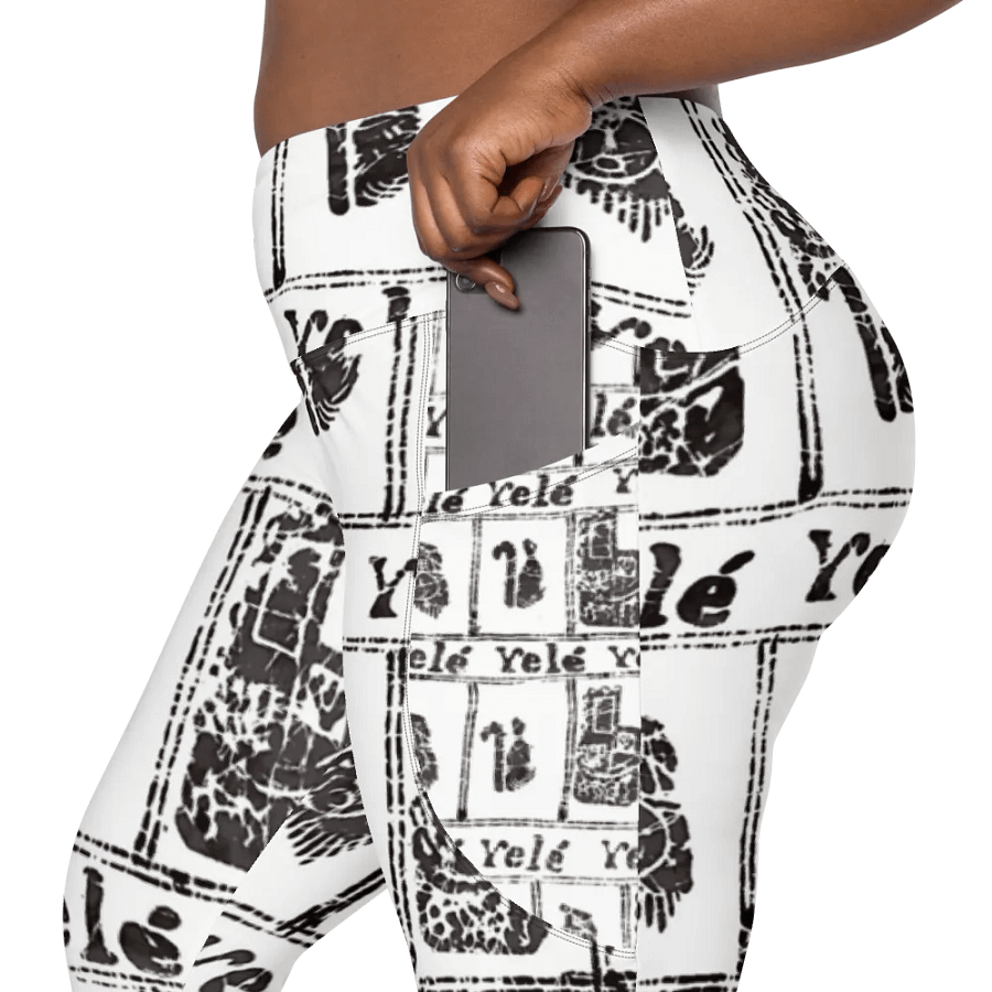 Yelé Royalty Symbolic Crossover Leggings with Pockets product image (9)
