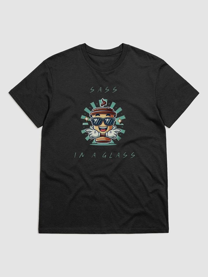 Brewed Attitude Tee: Sass in a Glass product image (1)