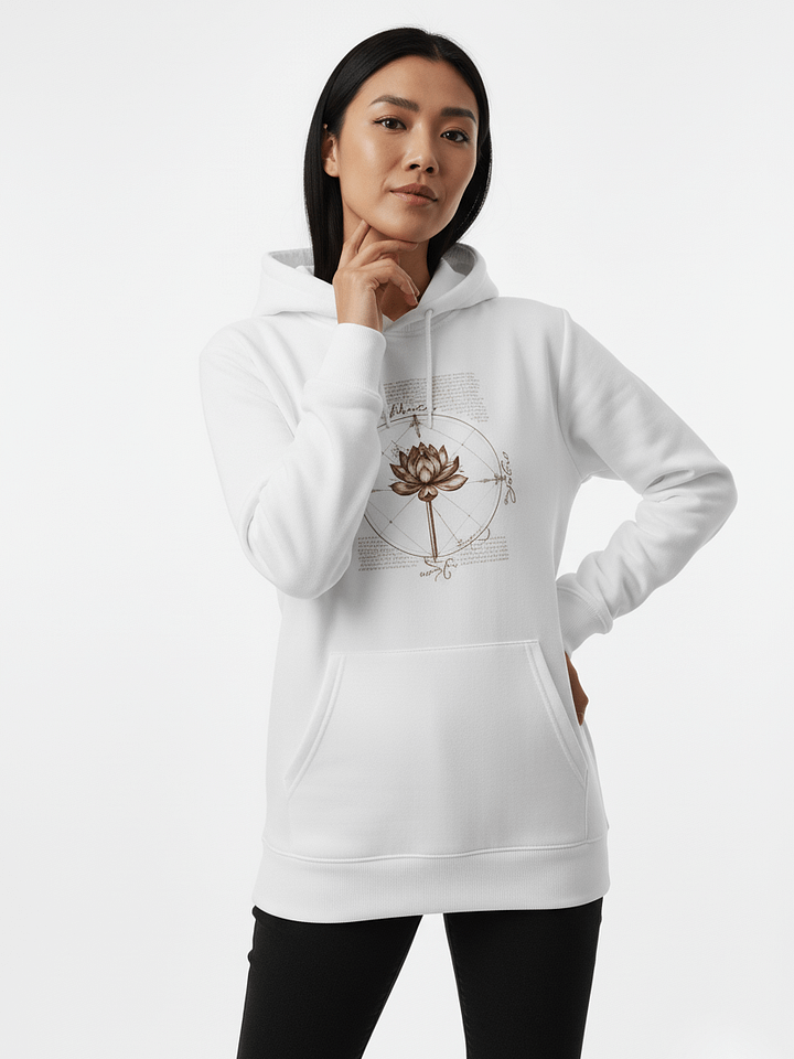 Nam Myoho Renge Kyo Lotus Hoodie | Nichiren Buddhism Sweatshirt product image (1)