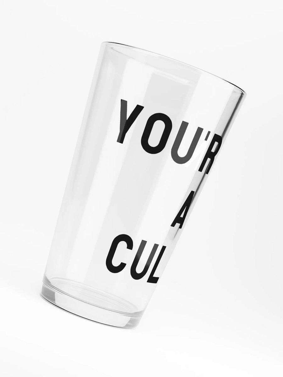Pris- You're In A Cult - Black Glossy Mug -Shaker Pint Glass product image (6)