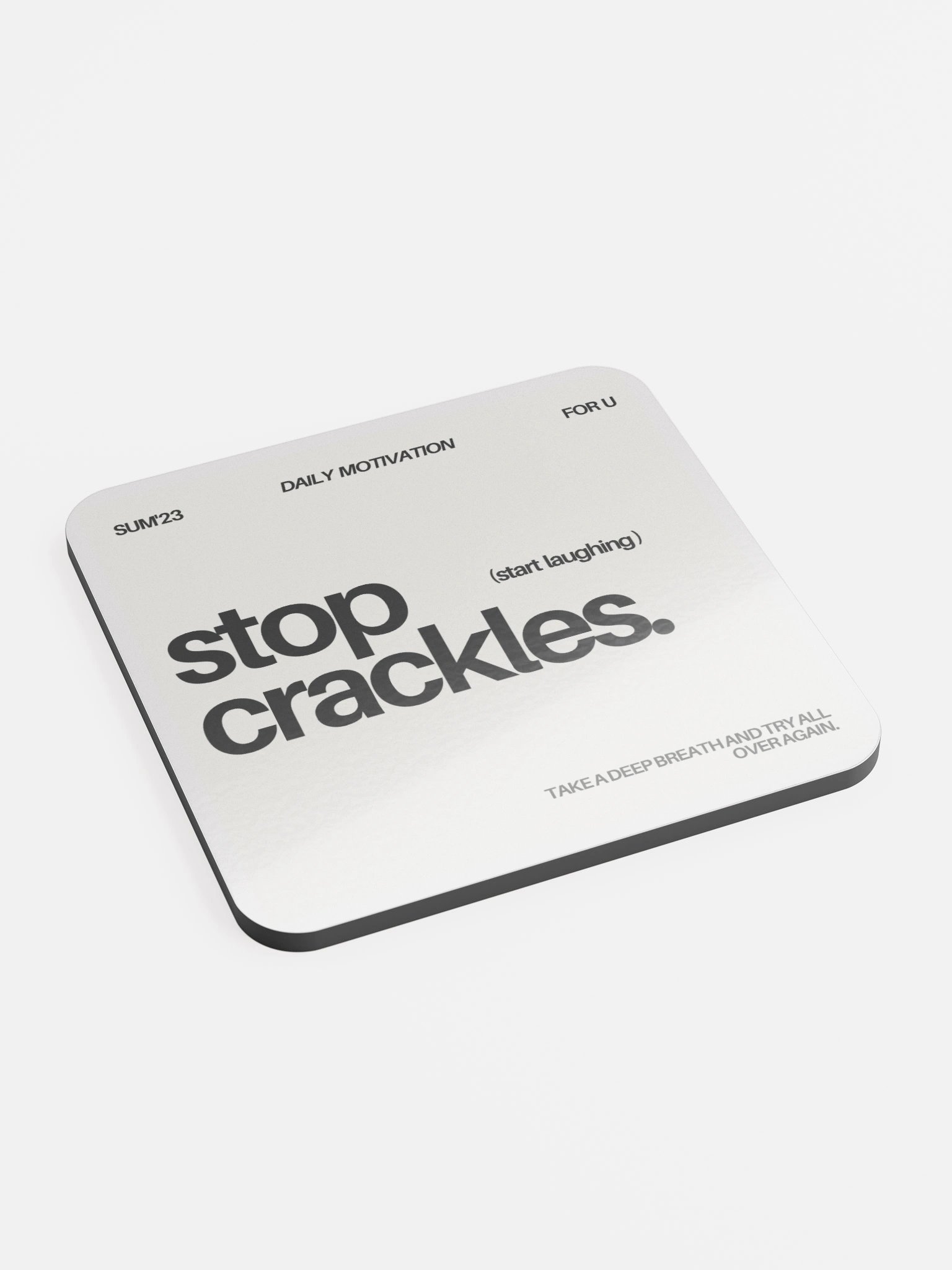 Stop Crackles Coaster Set product image (2)