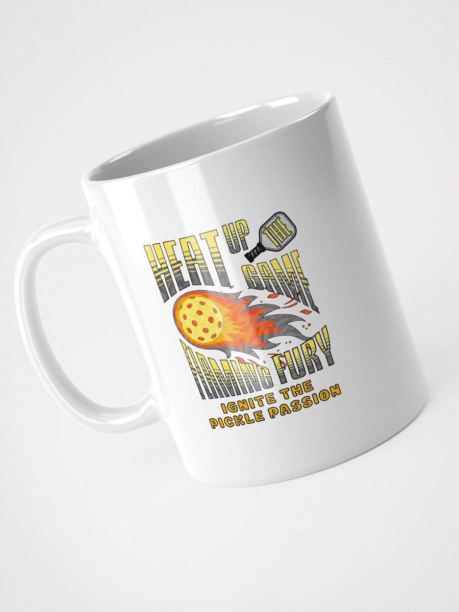 Heat Up The Game Flaming Fury Pickleball Mug product image (2)