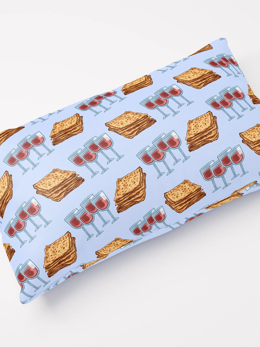 Passover Pillow - 4 Wine Glasses & Matzah product image (5)