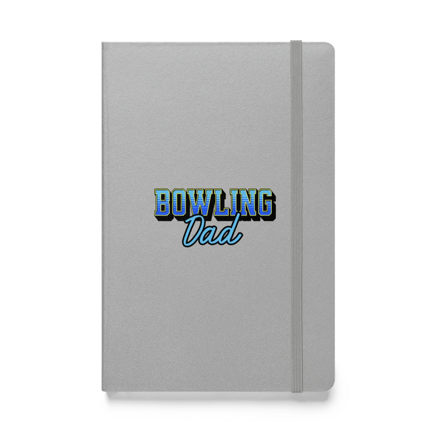 Bowling Dad Hardcover Notebook product image (1)