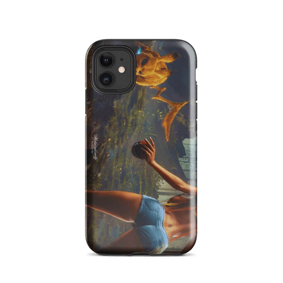 The Red Shimmer Tamer - Realm of Infinite Love iPhone® Tough Case product image (24)
