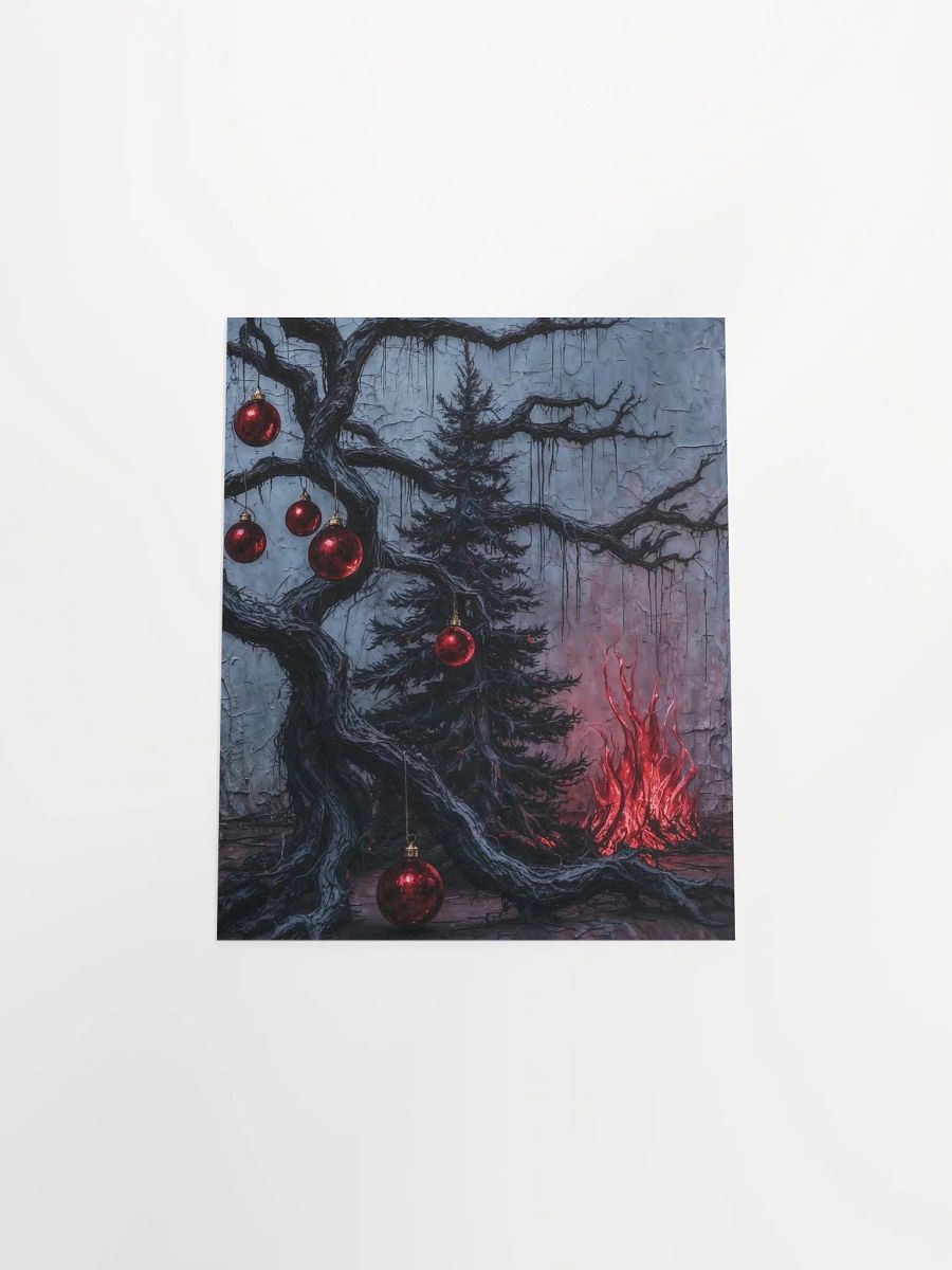 Black Christmas Tree Poster product image (28)