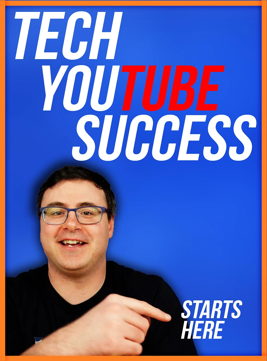 Being a Tech YouTuber is Different: Become a Success! product image (1)