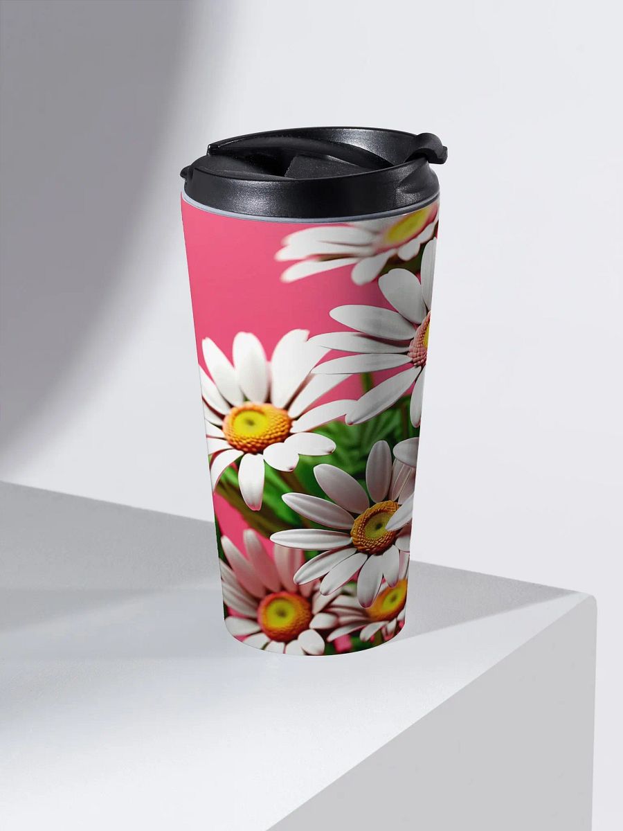 Daisy Delight Stainless Steel Travel Mug product image (2)