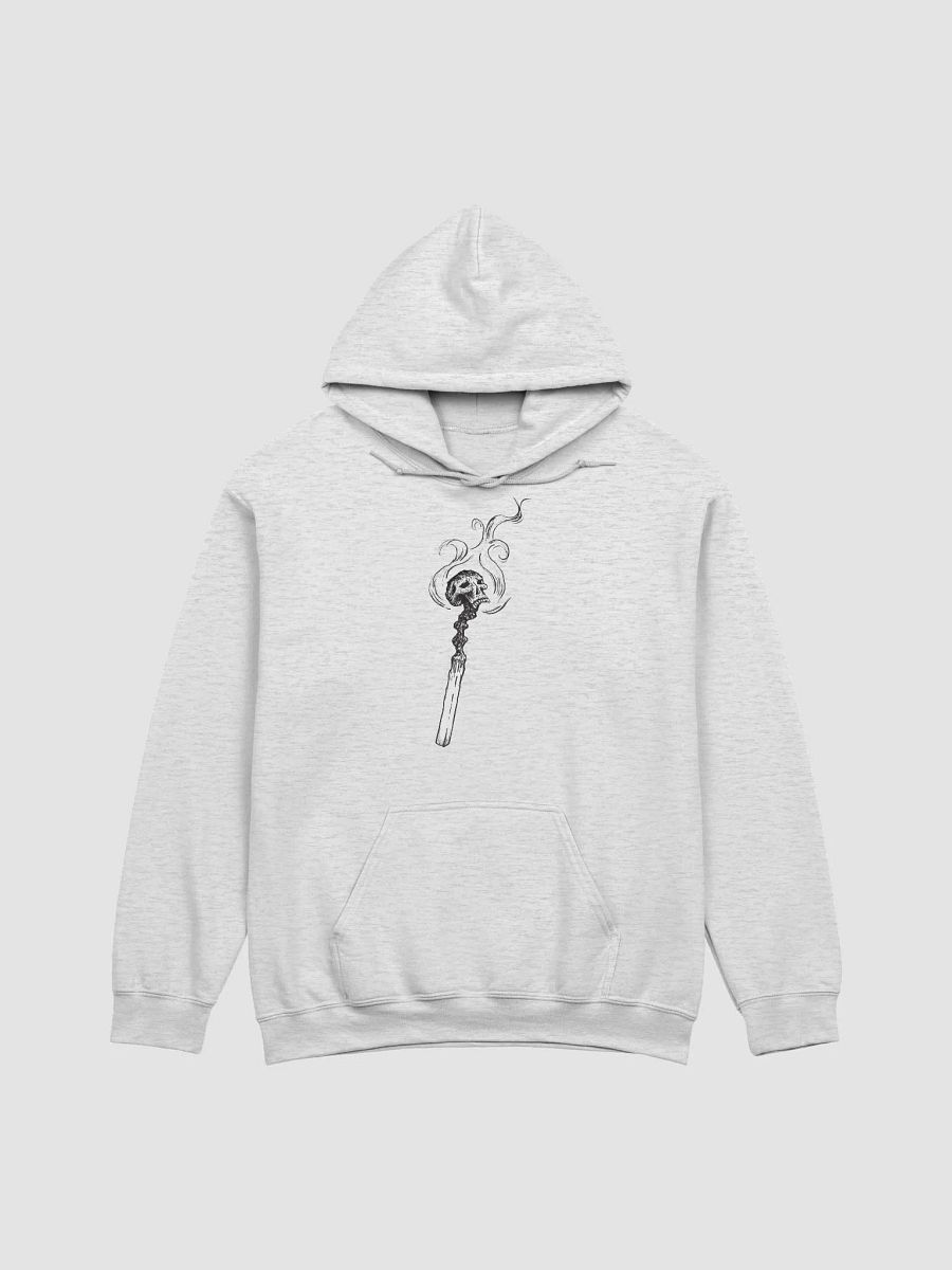 Burned Match Skull Smoke Classic Hoodie product image (1)