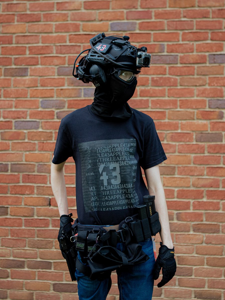 "43" Graphic T-Shirt (Blackout) product image (5)