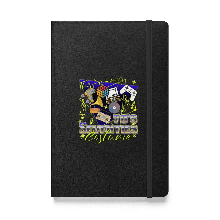 This Is My 70s Costume Retro Mix Hardcover Notebook product image (1)