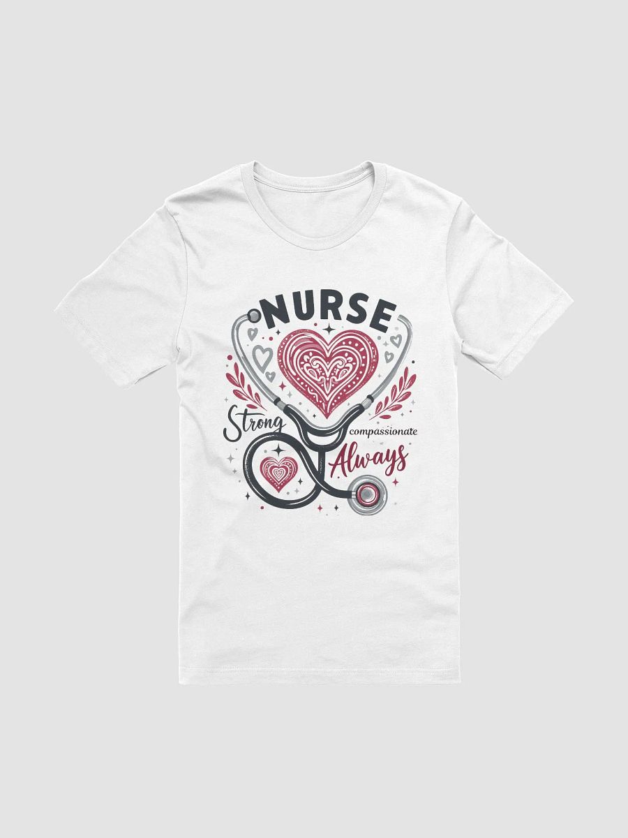 Nurse Love Stethoscope Heart T-Shirt product image (3)