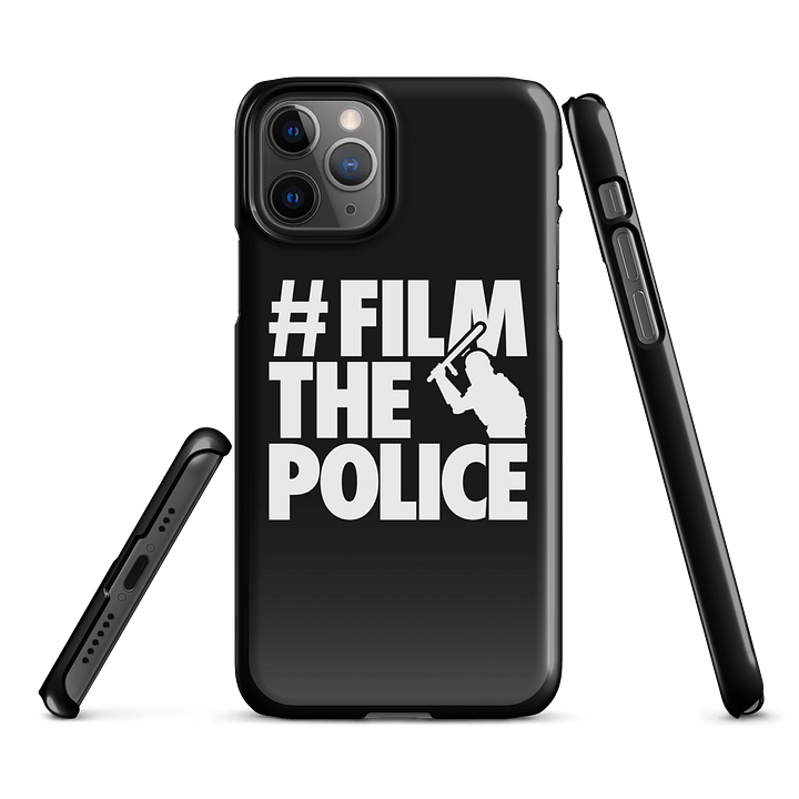 #FilmThePolice iPhone Phone Case product image (1)