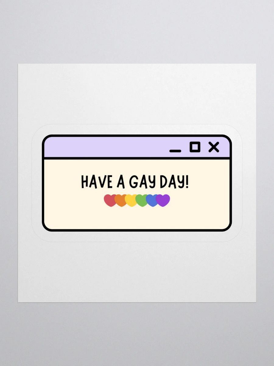 Have A Gay Day Sticker product image (2)