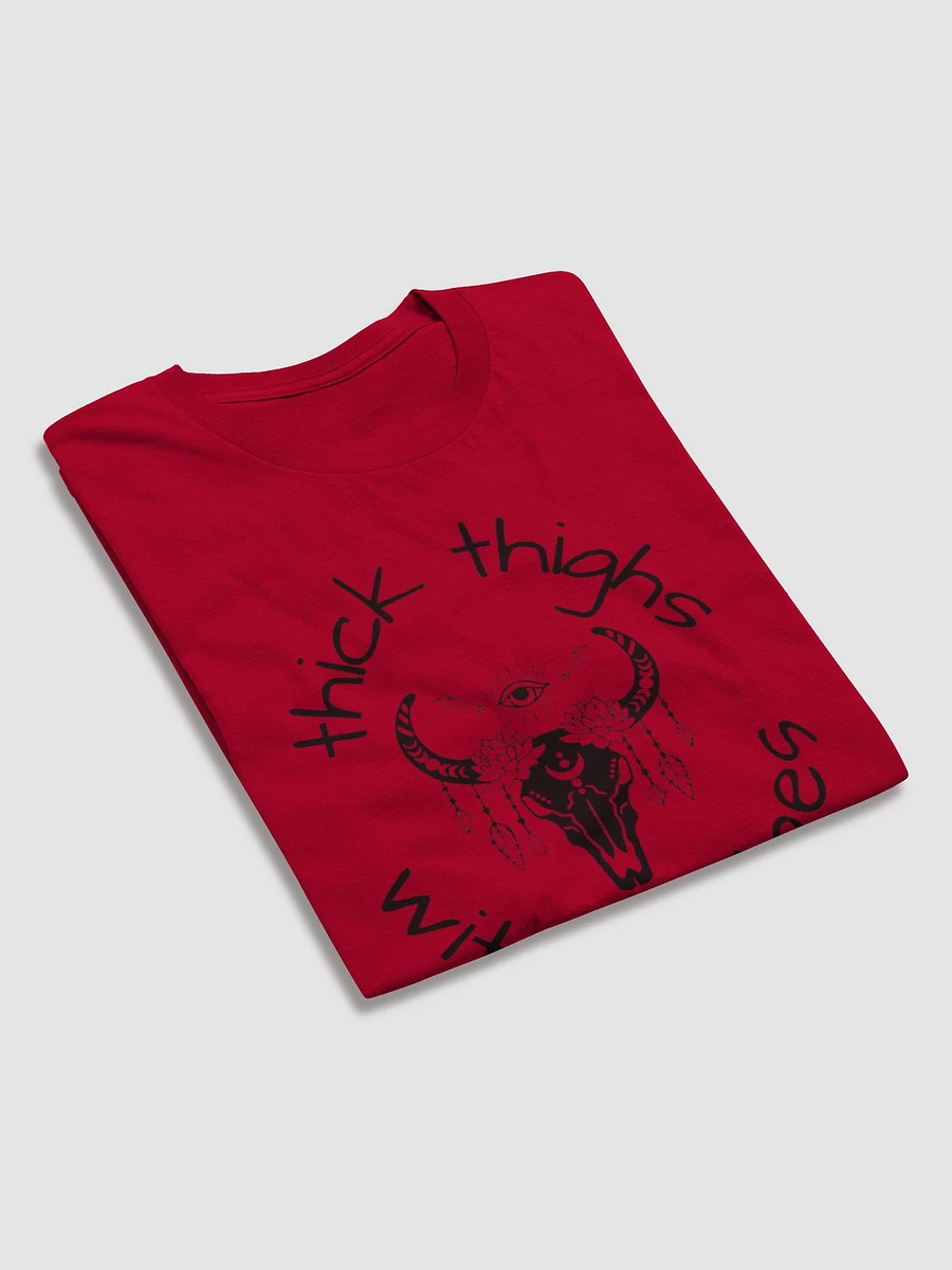 thick thighs witchy vibes tee product image (23)