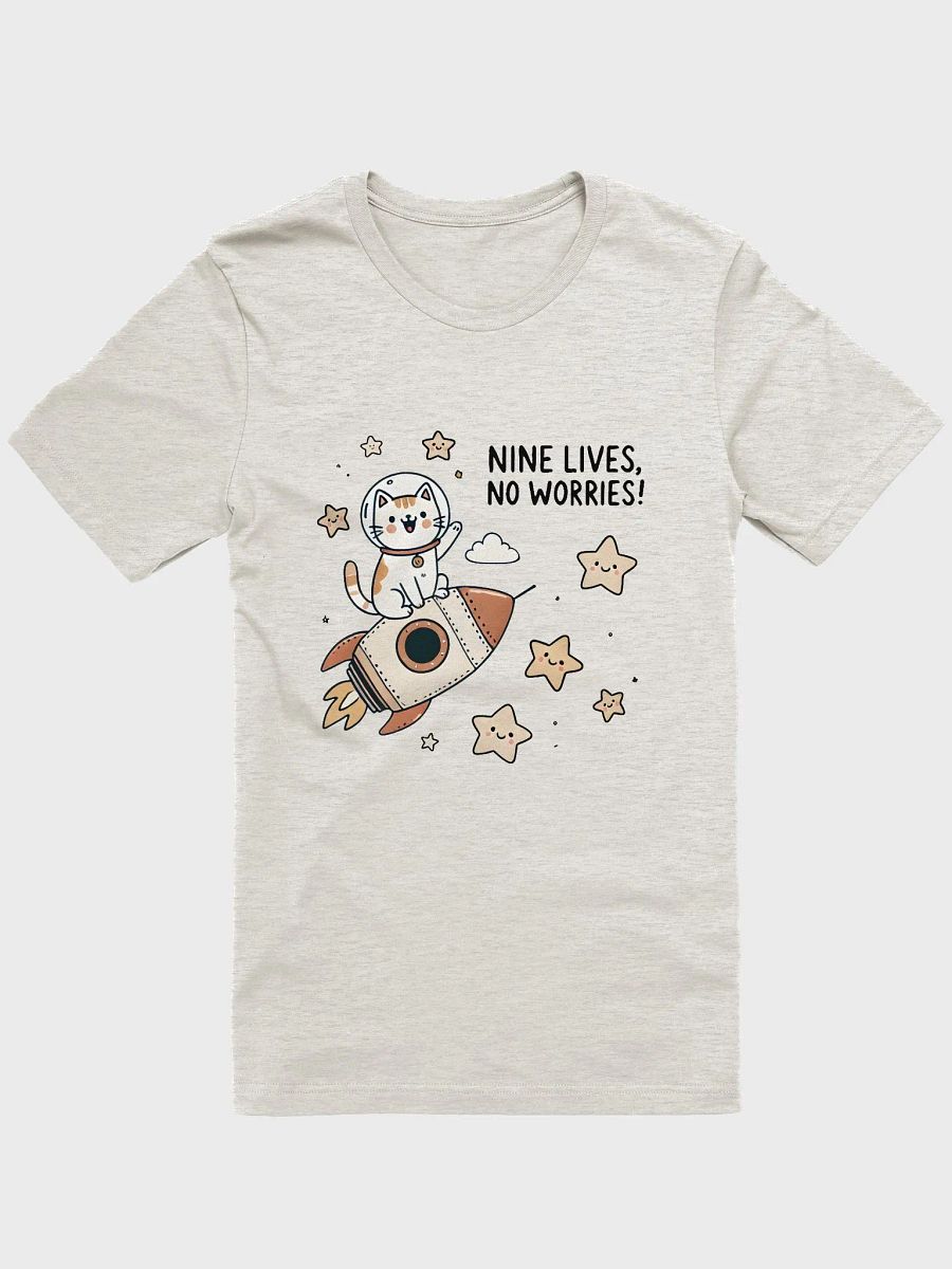 Nine lives, no worries t-shirt product image (1)