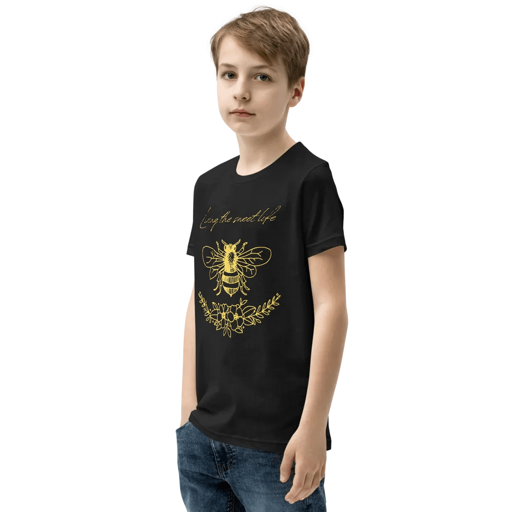 Bee-autiful Sweet Life Youth T-Shirt product image (3)