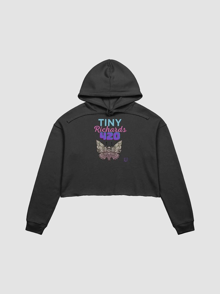 Deathmoth crop hoodie product image (1)