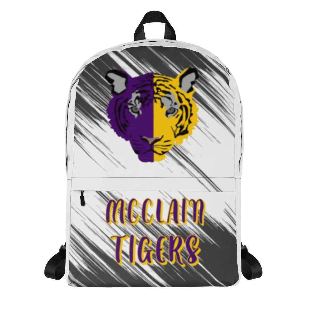MCCLAIN TIGERS BACKPACK WITH POCKET product image (3)