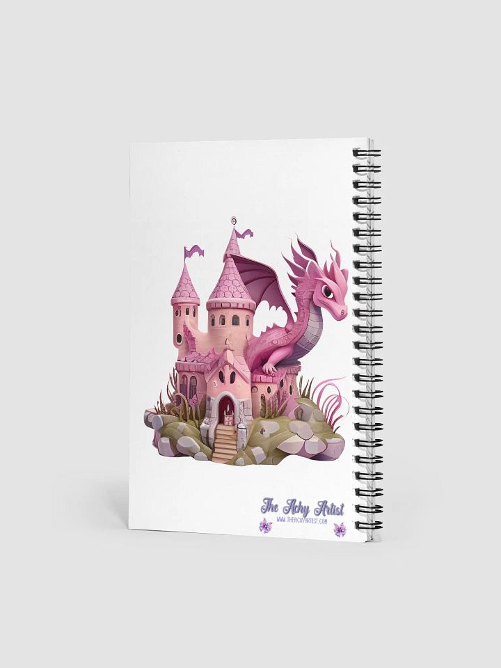 Whimsical Dragon Hatchling Spiral Notebook product image (2)