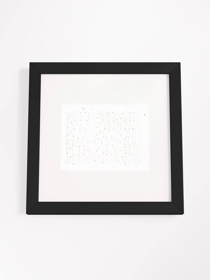 Spud Panel Card Print Framed product image (2)