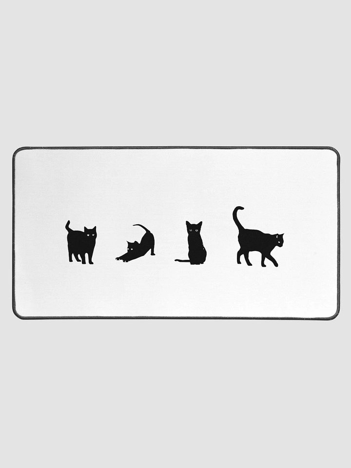 4 Elegant Cats Desk Mat product image (1)