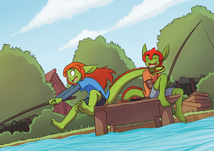 Fishing Trip Print product image (1)