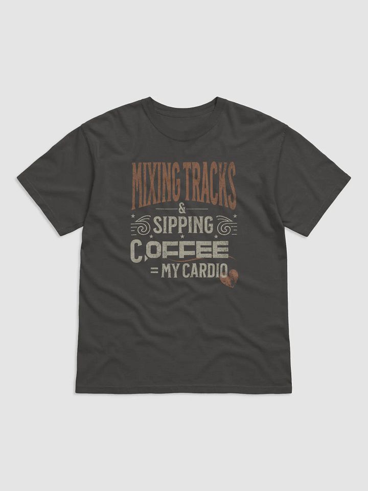 Mixing Tracks and Sipping Coffee: Music Producers Gift Tee product image (1)
