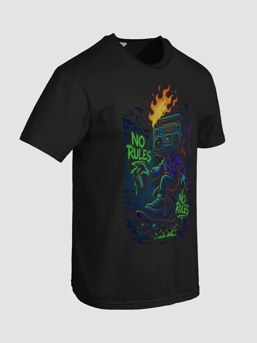 No Rules – Bold Urban Graffiti Text Design product image (8)