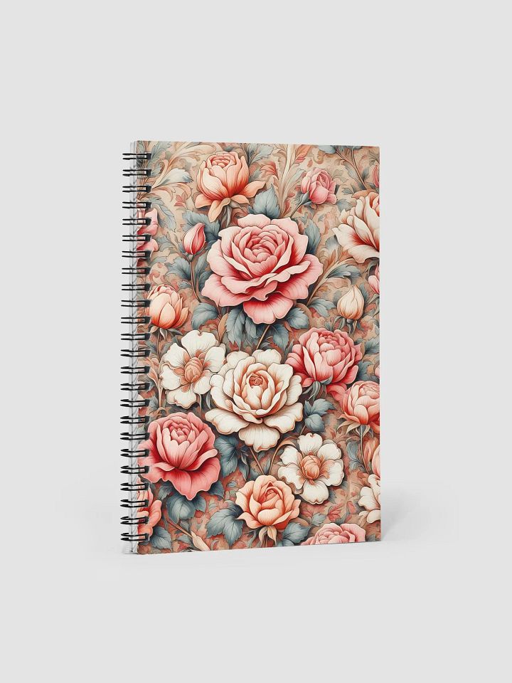 Royal Floral Spiral Notebook product image (1)