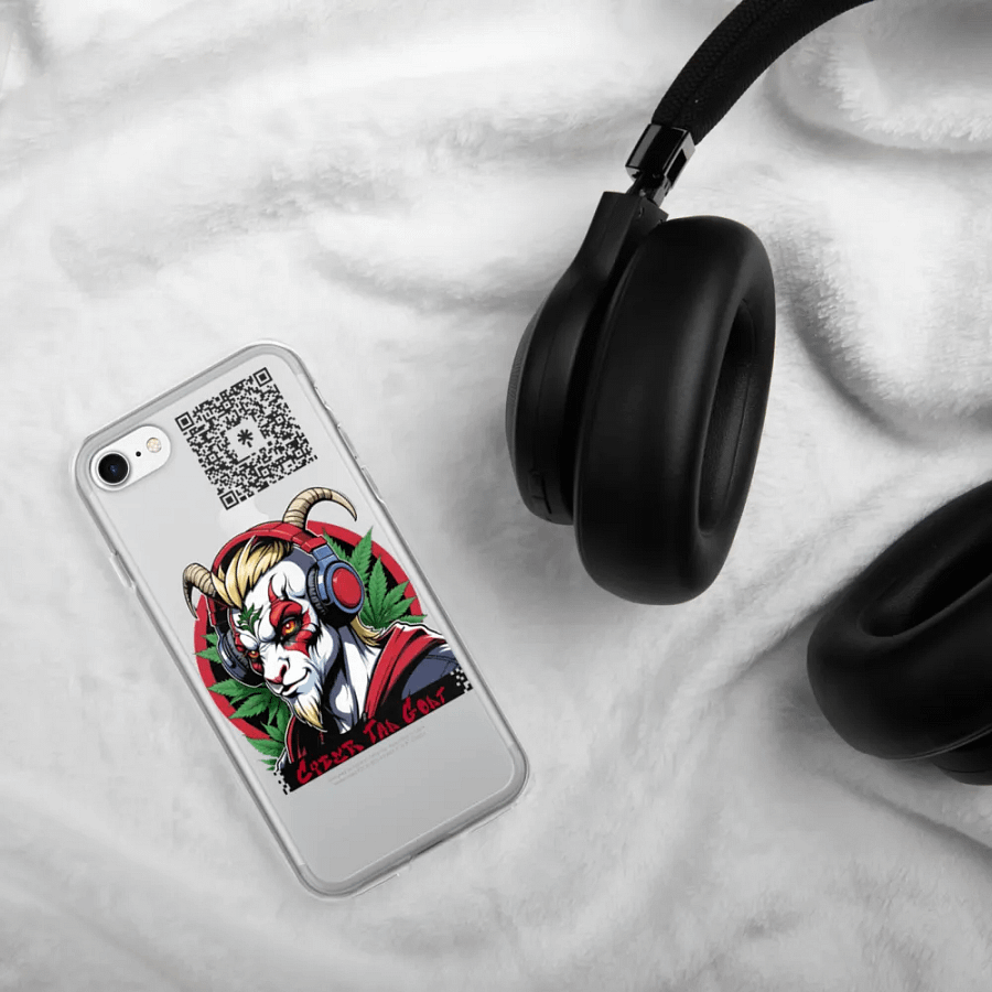 Goat iphone clear case product image (330)