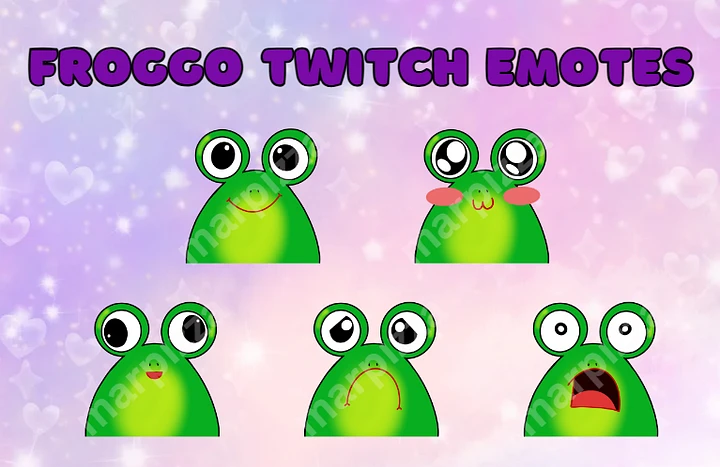 Froggo Twitch Emotes product image (1)