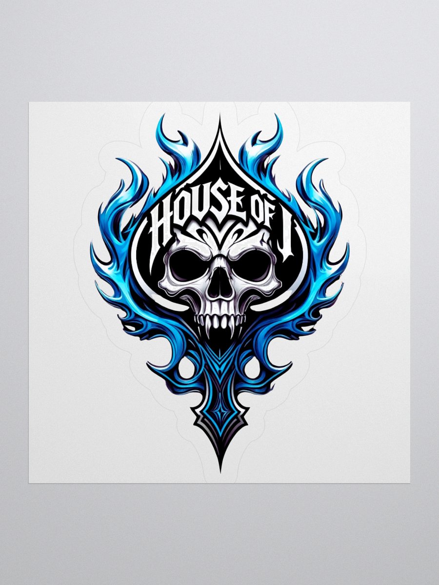 House of J Logo Kiss Cut Sticker product image (1)