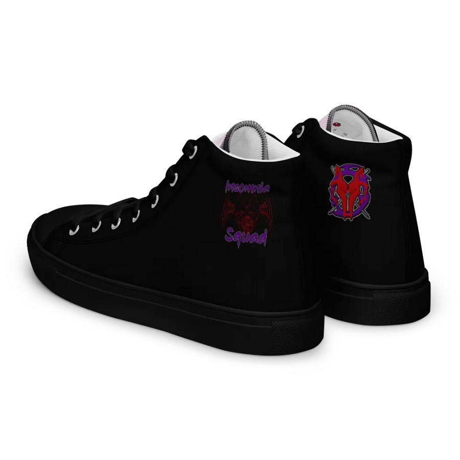 Men's Black Insomnia Squad Canvas Hi-Tops product image (6)