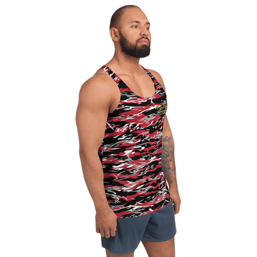 Blood Camo Sublimated Tank Top product image (12)