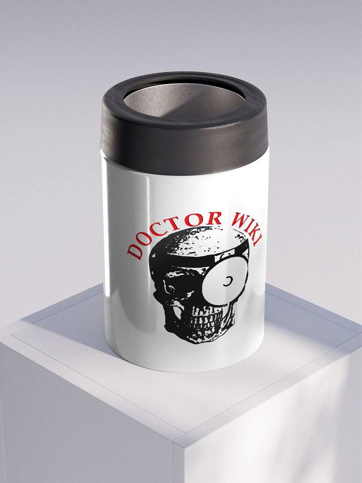 Stainless Steel Doctor Wiki Drink Coozie product image (2)