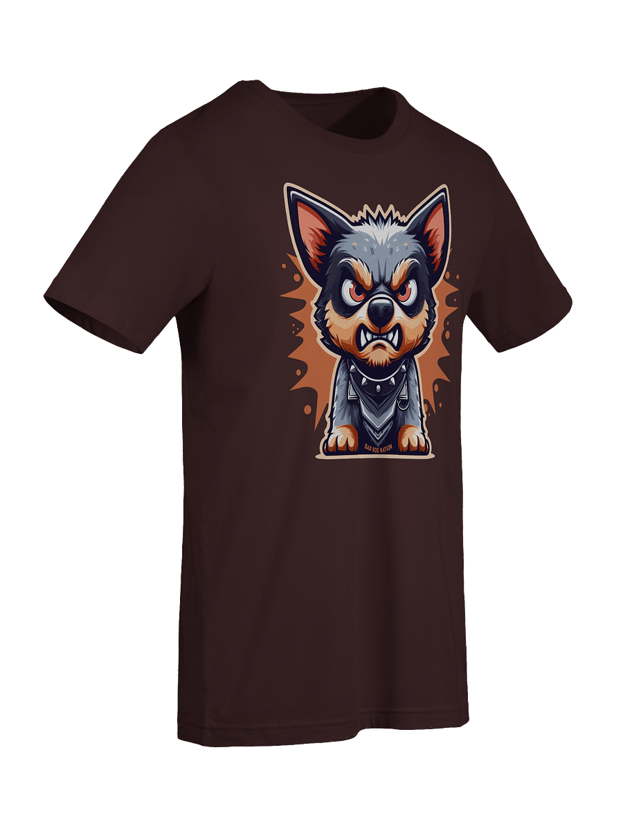 Australian Cattle Dog/Blue Heeler Angry Pup - Premium Unisex T-shirt product image (3)