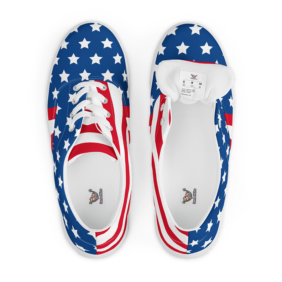 Patriotic Stride Canvas Shoes product image (6)