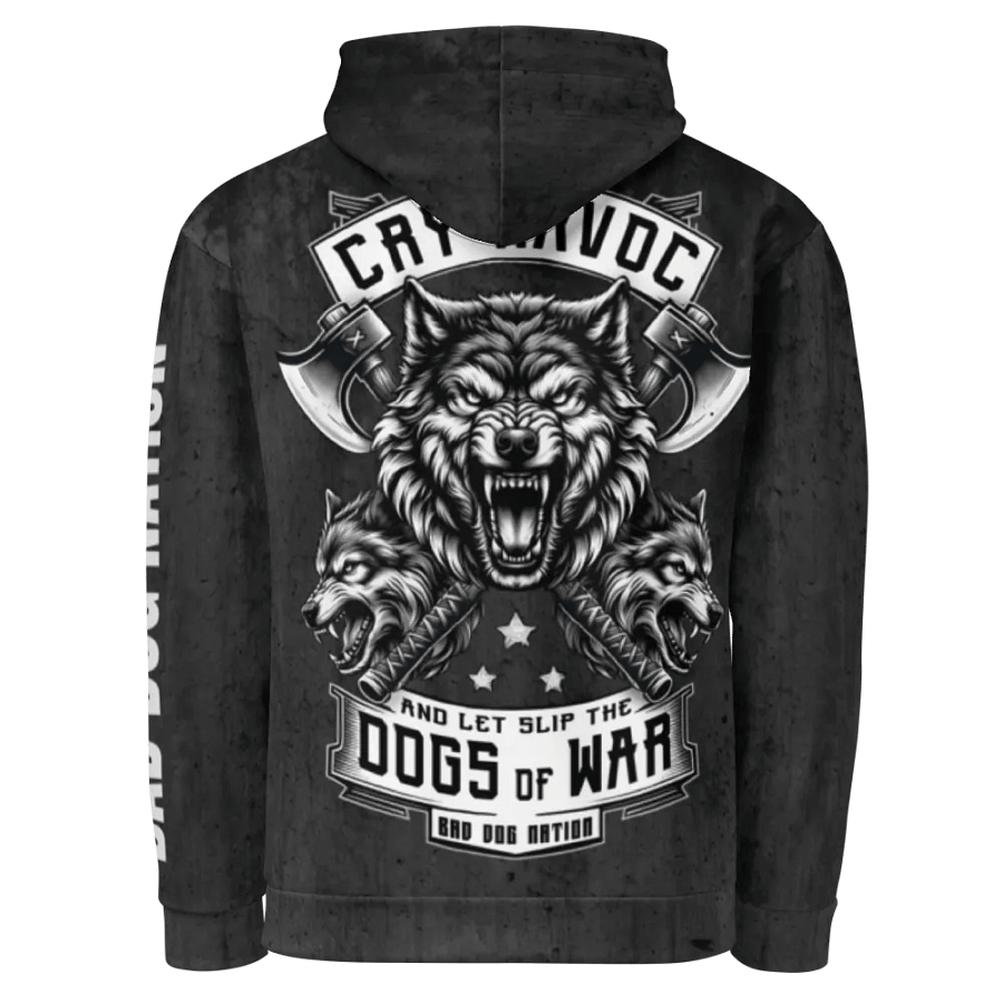 Cry Havoc All Over Print Adult Unisex Hoodie product image (6)