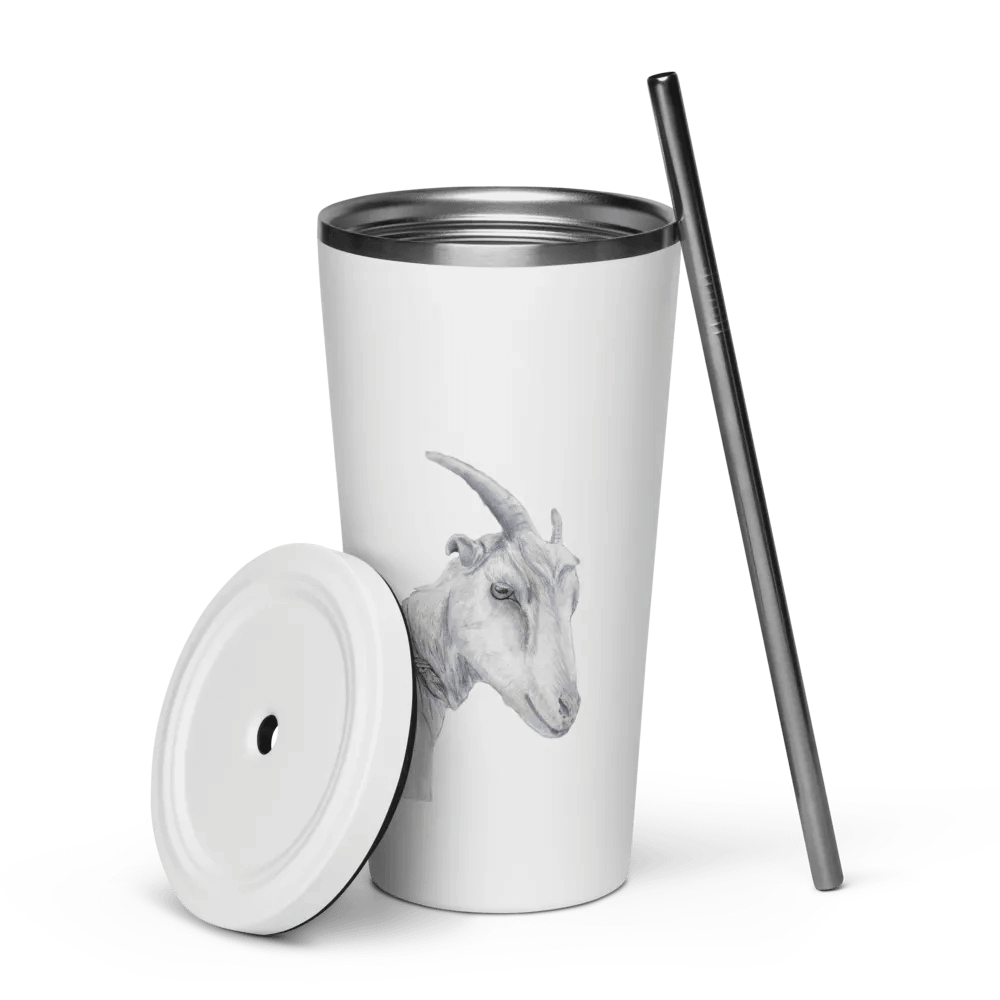 Goat Drawing Straw Cup product image (5)