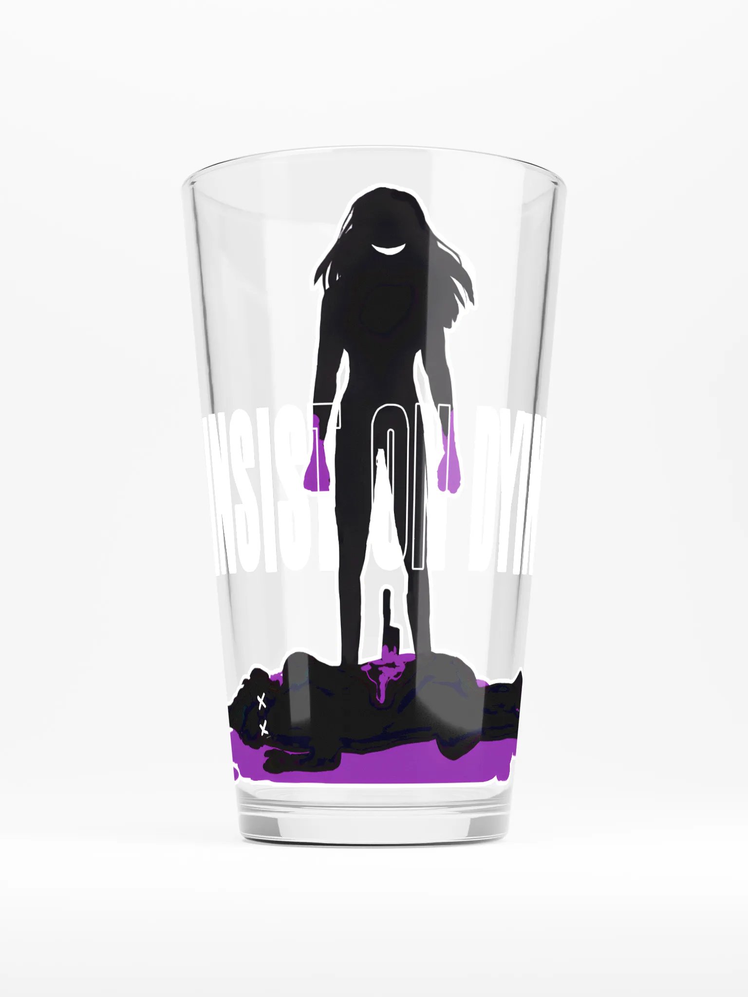 I Insist On Dying Glass product image (1)