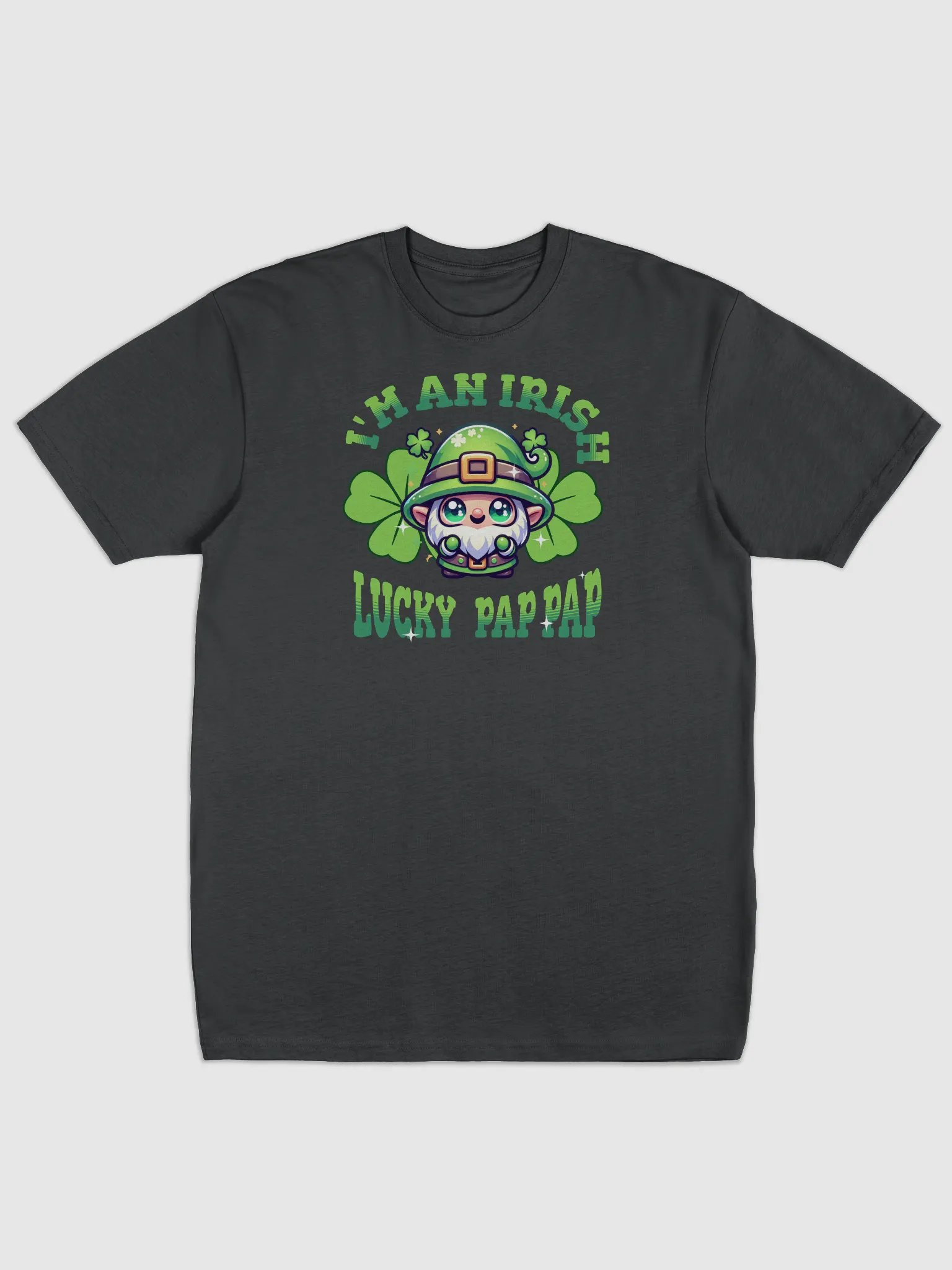 Lucky Pap Pap Leprechaun Premium Tee product image (1)