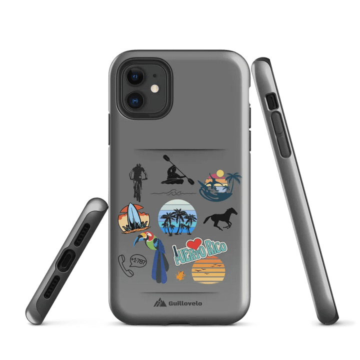 GUILLOVELO ISLAND TOUGH IPHONE CASE product image (1)