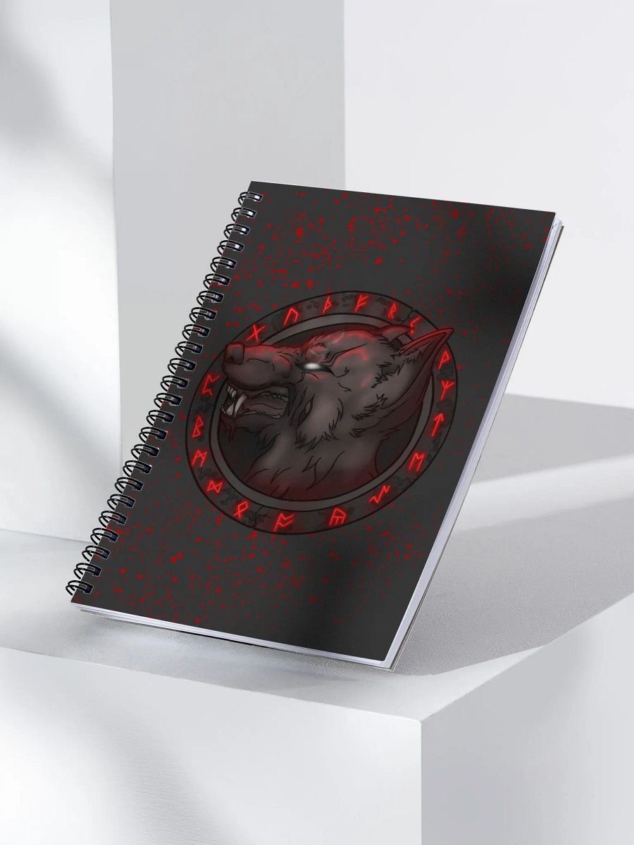 Runic Wolf Notebook product image (3)