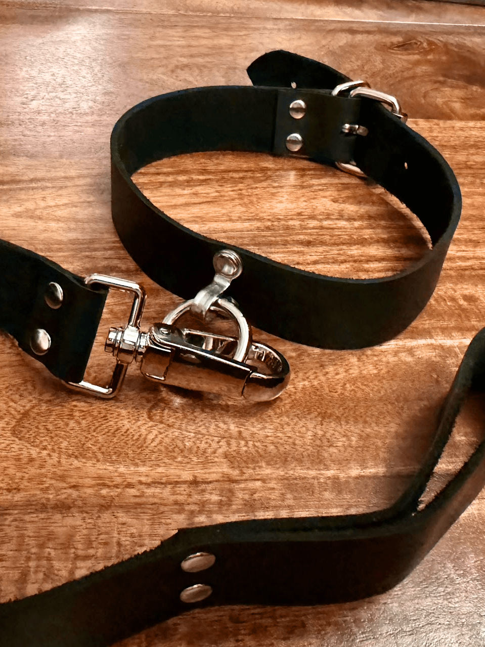 Collar and leash (custom order) product image (1)
