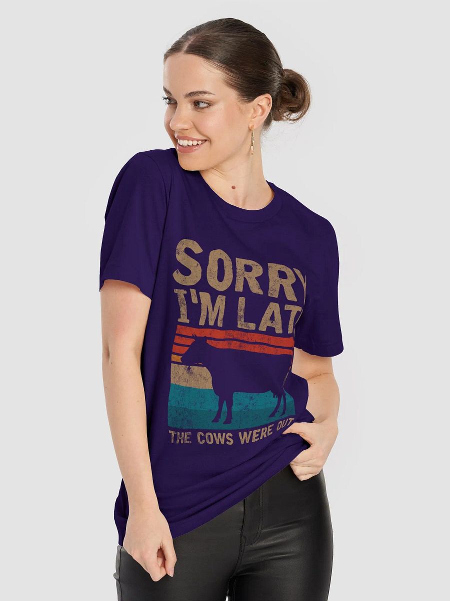 "The cows were out" t-shirt product image (12)