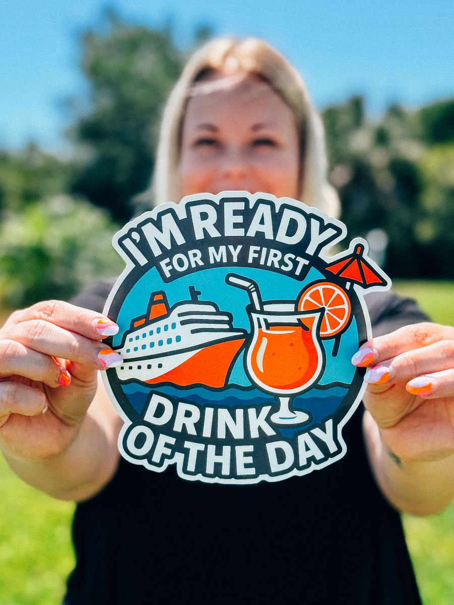 First Drink Of The Day Magnet product image (2)